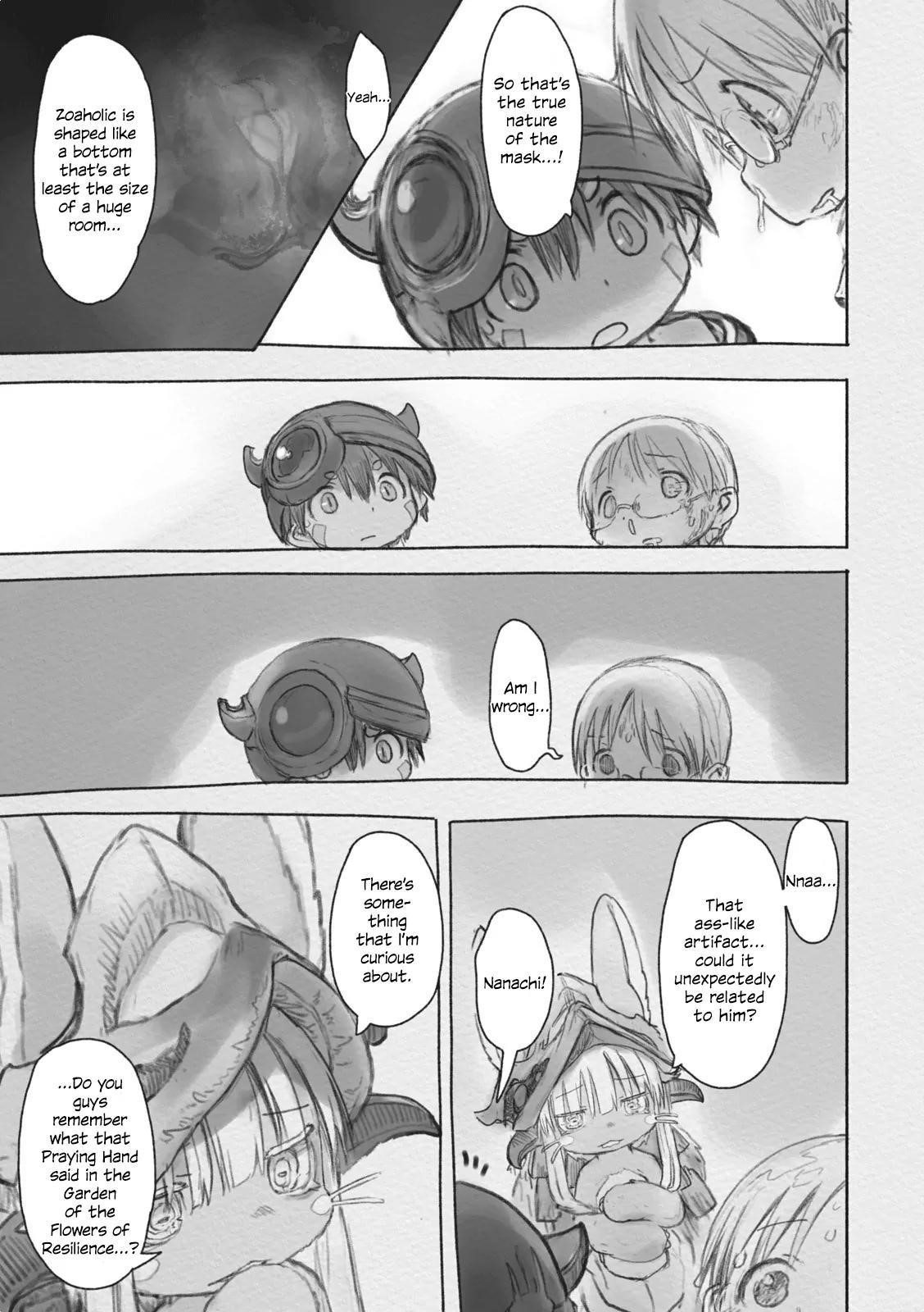 Made in Abyss Chapter 33 page 18 - Chapter 33: The True Nature of the Mask