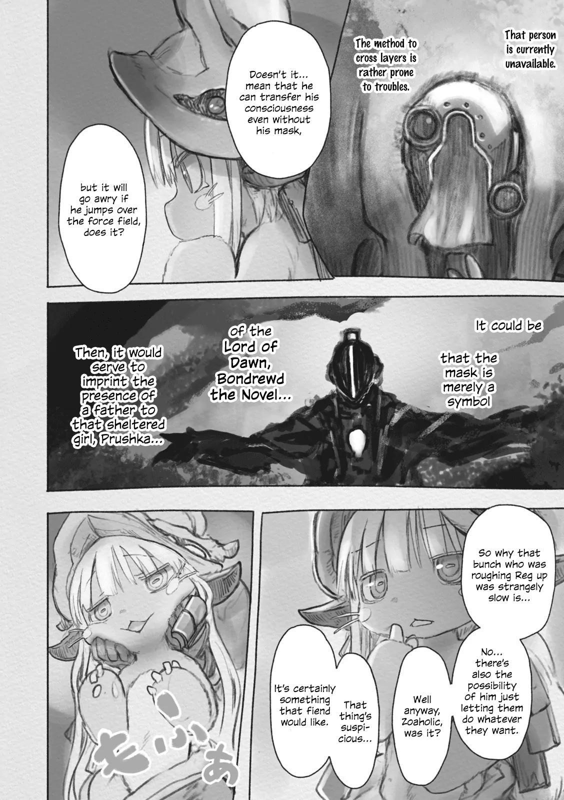 Made in Abyss Chapter 33 page 19 - Chapter 33: The True Nature of the Mask