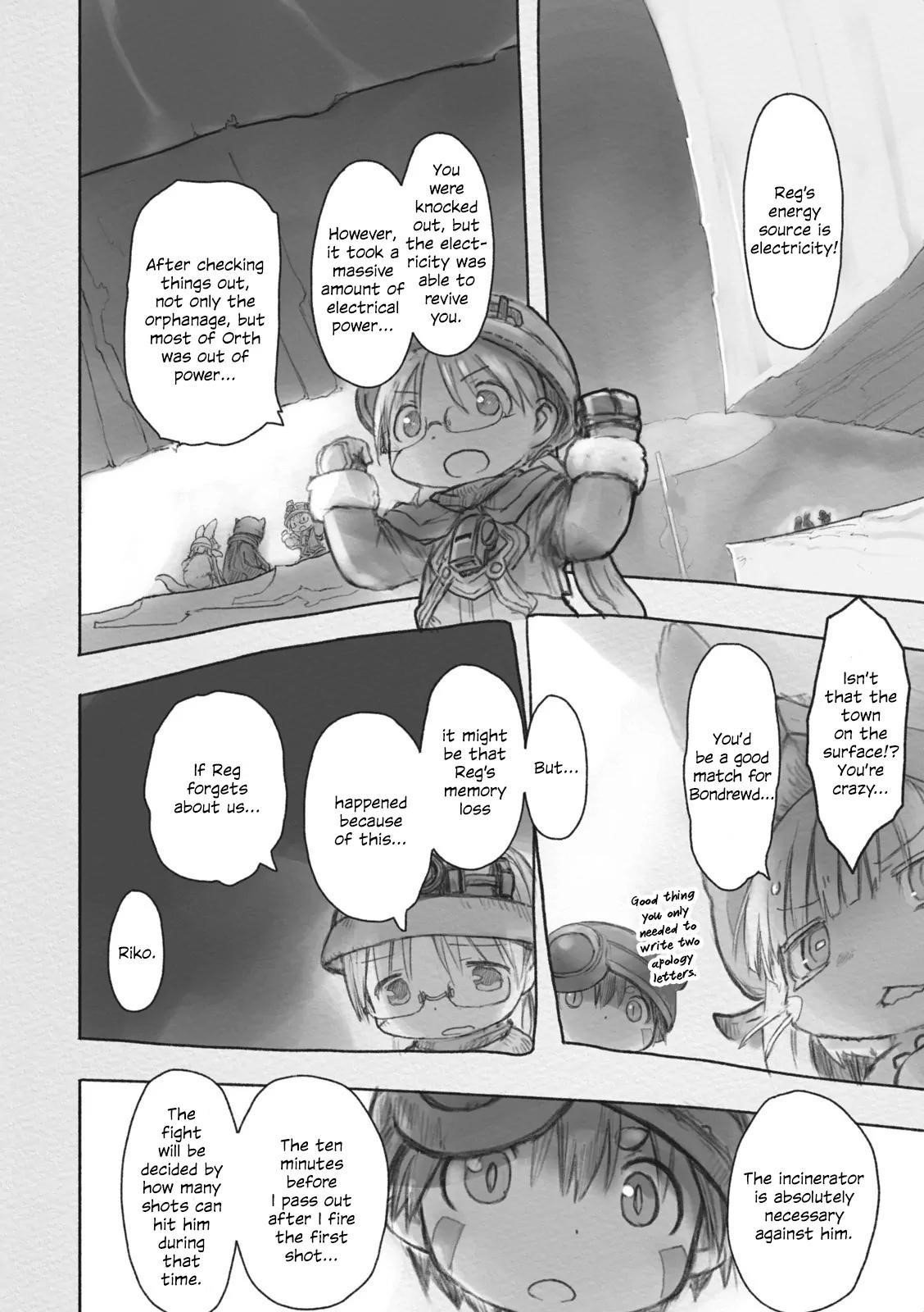 Made in Abyss Chapter 33 page 21 - Chapter 33: The True Nature of the Mask