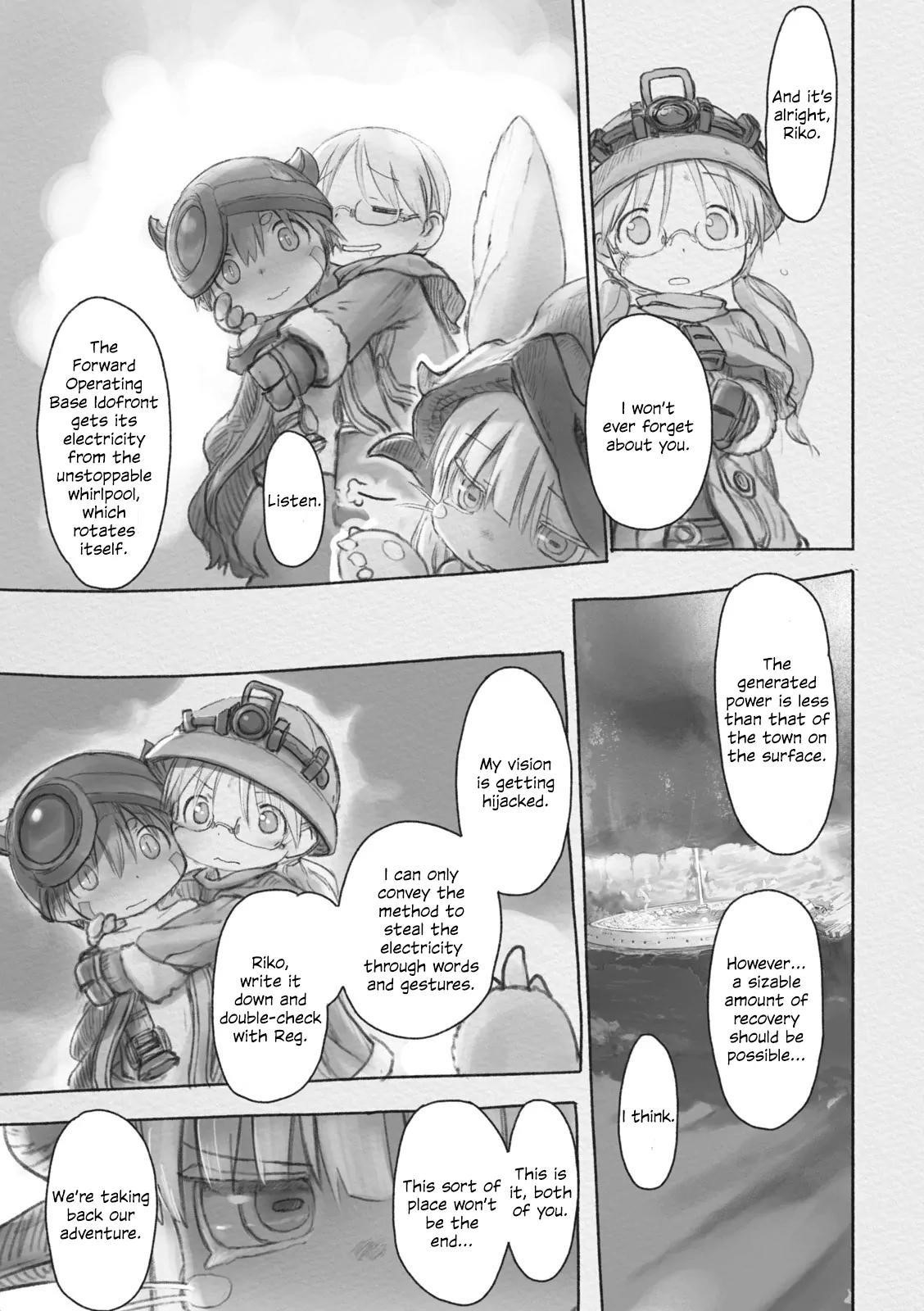 Made in Abyss Chapter 33 page 22 - Chapter 33: The True Nature of the Mask