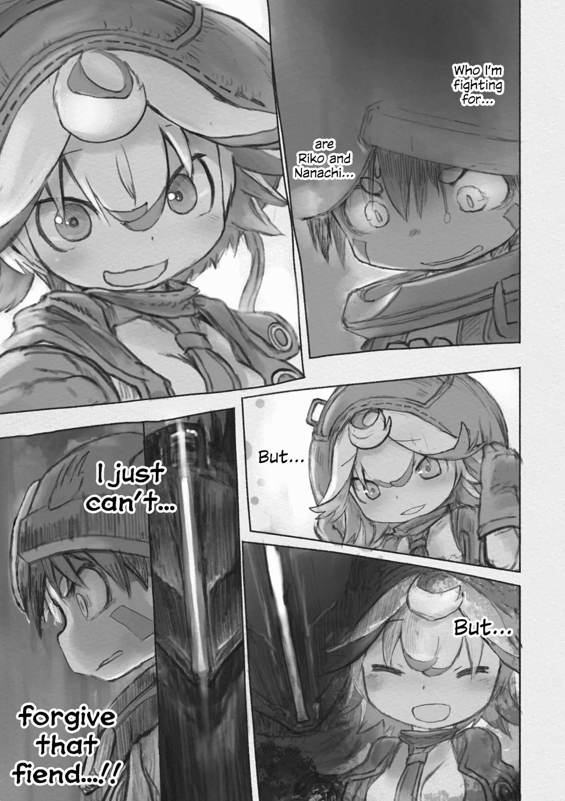 Made in Abyss Chapter 33 page 28 - Chapter 33: The True Nature of the Mask