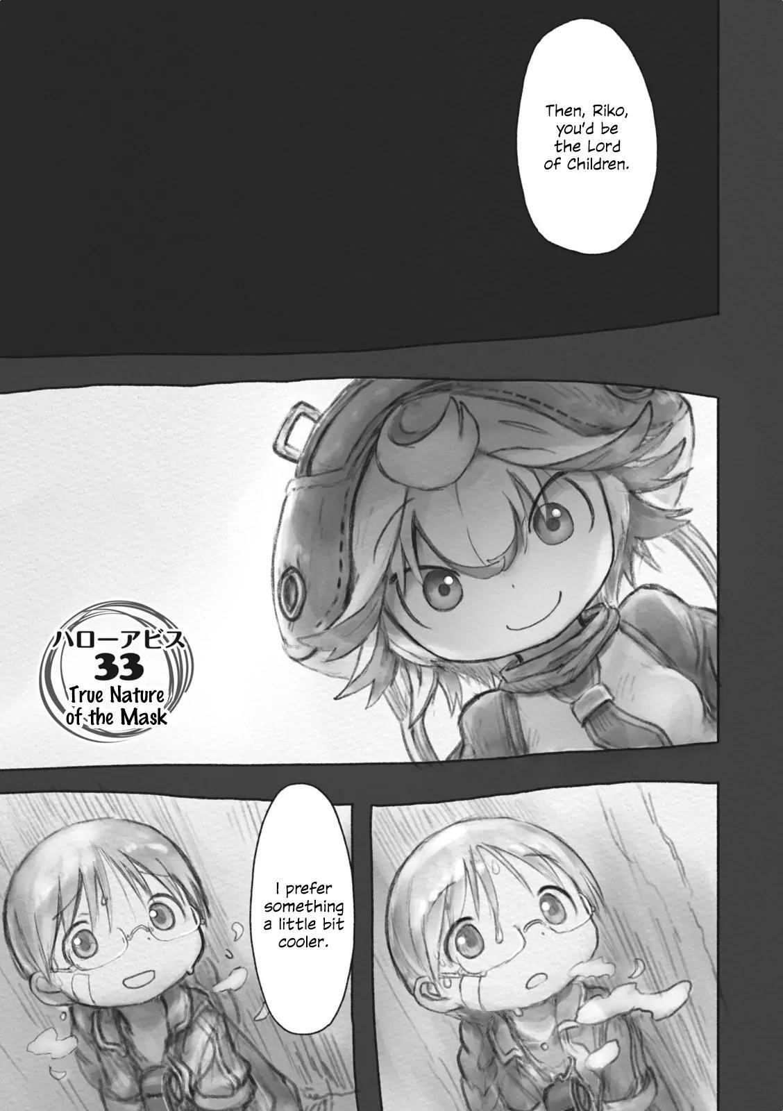 Made in Abyss Chapter 33 page 4 - Chapter 33: The True Nature of the Mask
