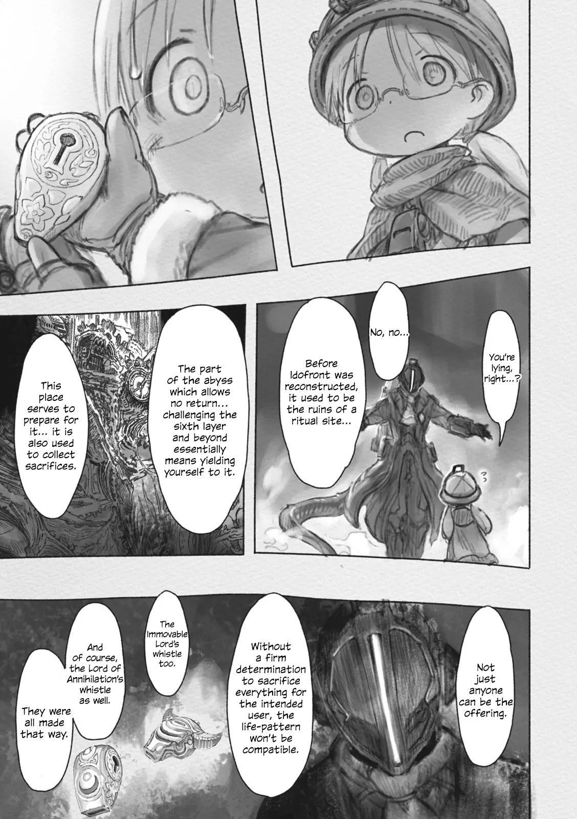 Made in Abyss Chapter 34 page 13 - Chapter 34: Counterattack