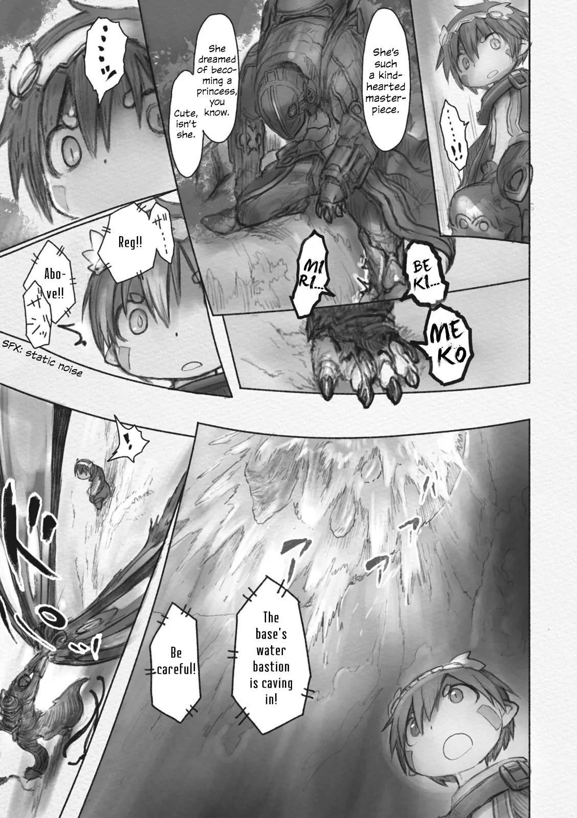 Made in Abyss Chapter 36 page 17 - Chapter 36: Miniature Garden of Dawn