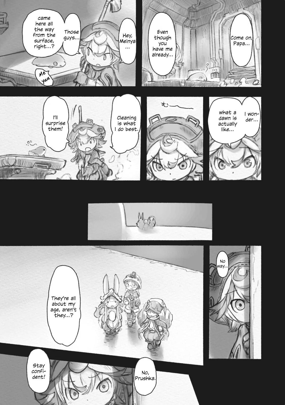 Made in Abyss Chapter 37 page 19 - Chapter 37: Flower of Dawn