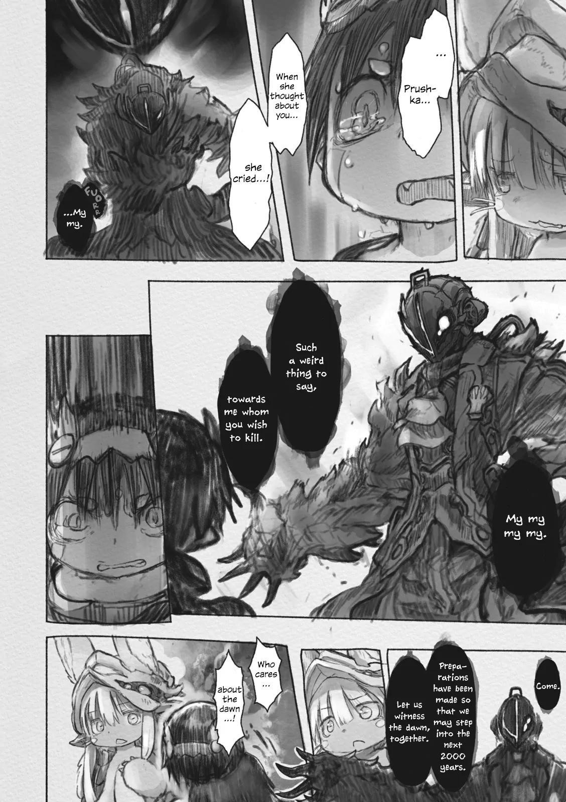 Made in Abyss Chapter 37 page 2 - Chapter 37: Flower of Dawn