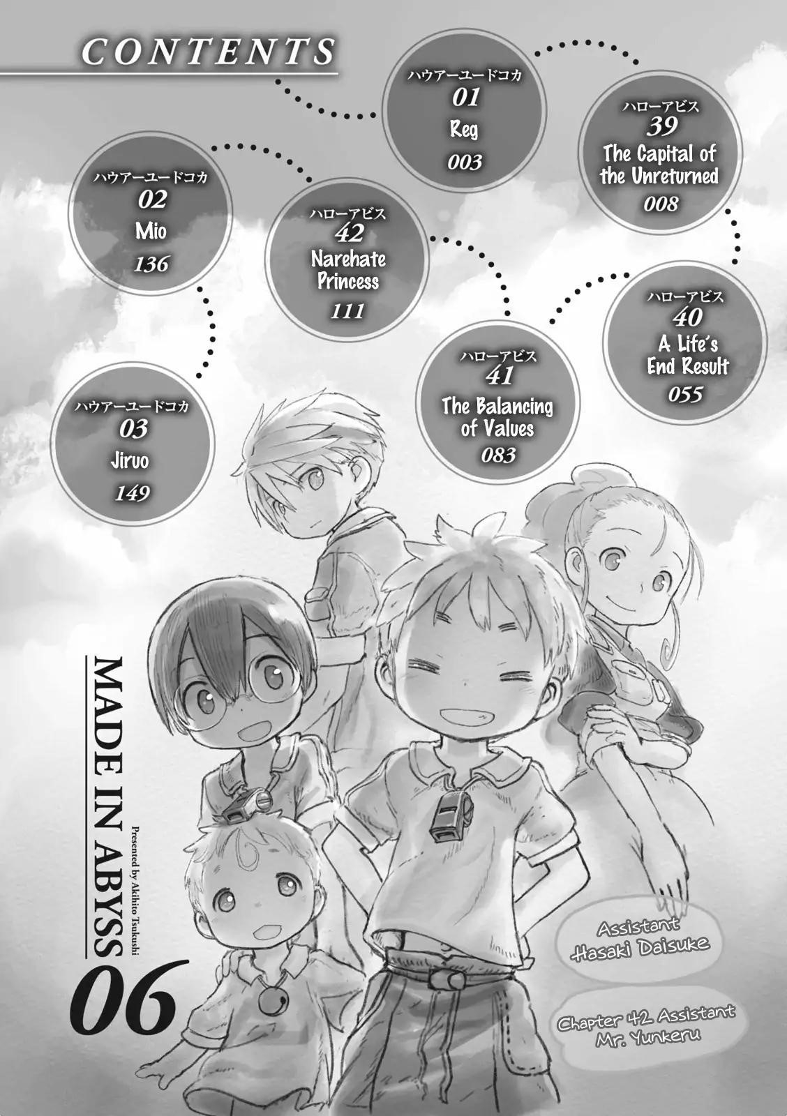 Made in Abyss Chapter 38.5 page 3 - Chapter 38.5: Side Story 1: Reg
