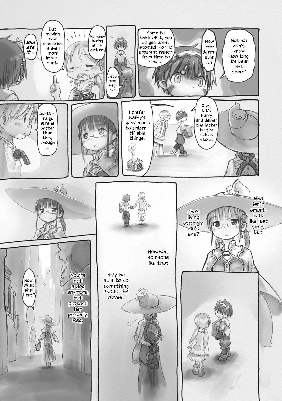 Made in Abyss Chapter 38.5 page 8 - Chapter 38.5: Side Story 1: Reg