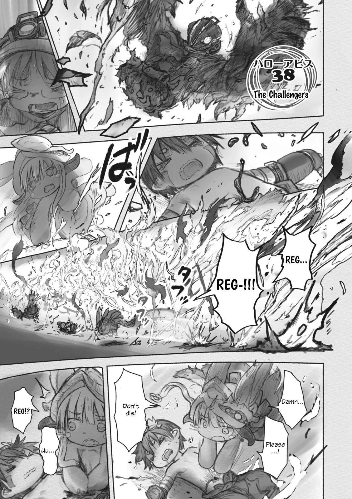 Made in Abyss Chapter 38 page 1 - Chapter 38: The Challengers