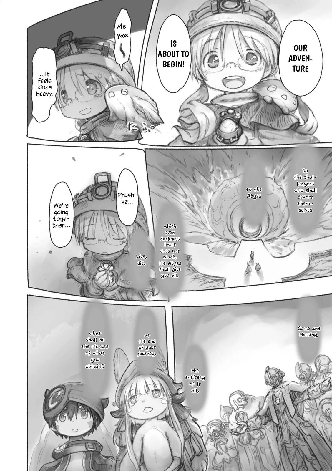 Made in Abyss Chapter 38 page 16 - Chapter 38: The Challengers