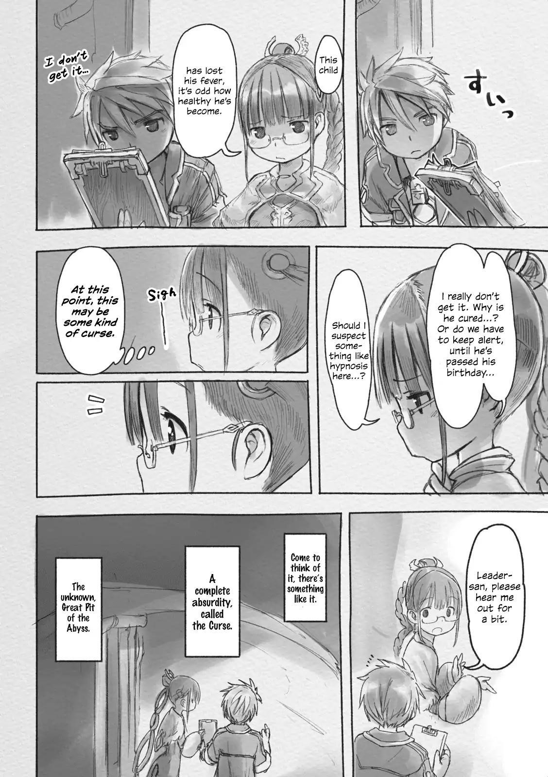 Made in Abyss Chapter 42.1 page 12 - Chapter 42.1: Side Story 2: Mio