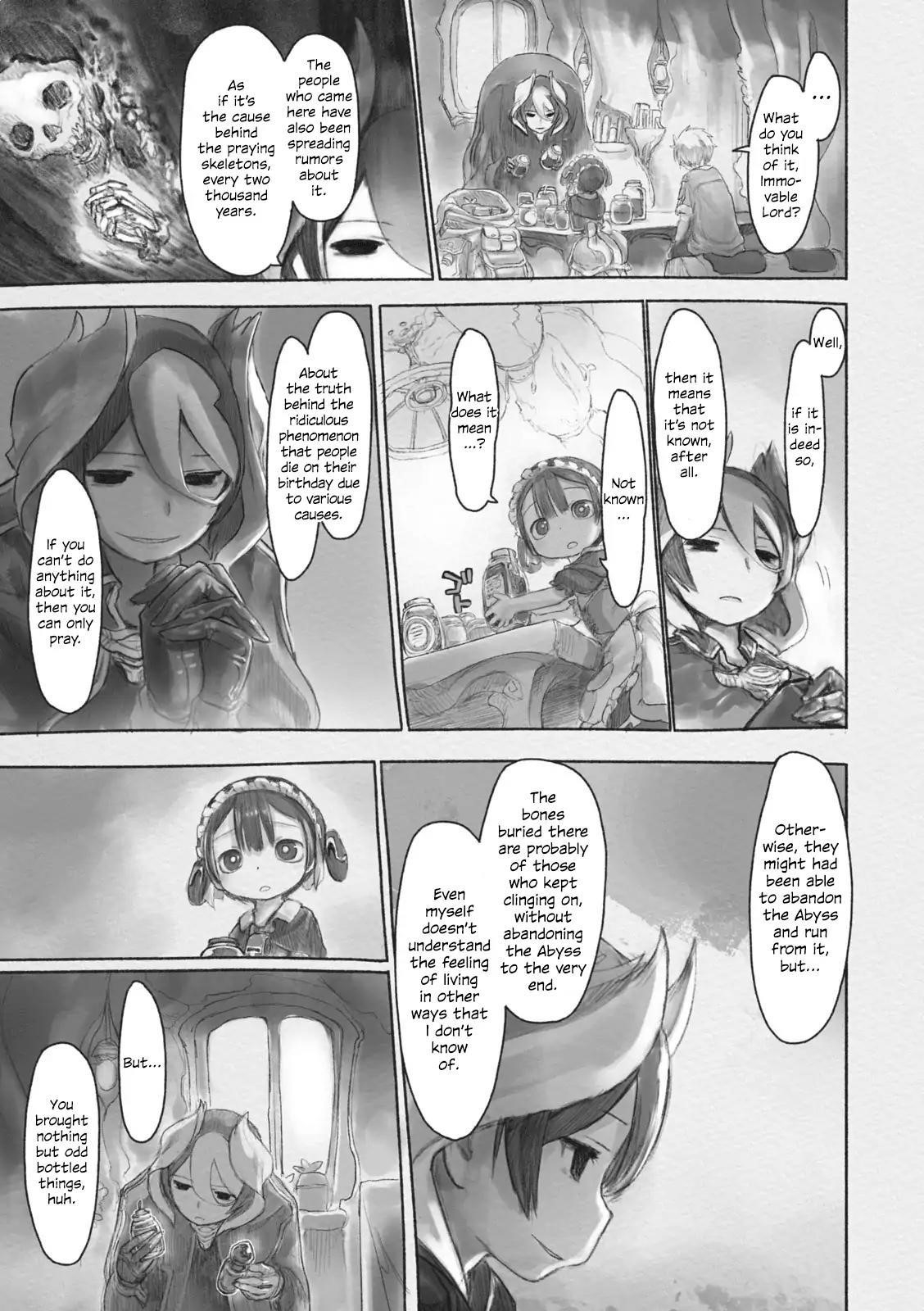 Made in Abyss Chapter 42.2 page 3 - Chapter 42.2: Side Story 3: Jiruo