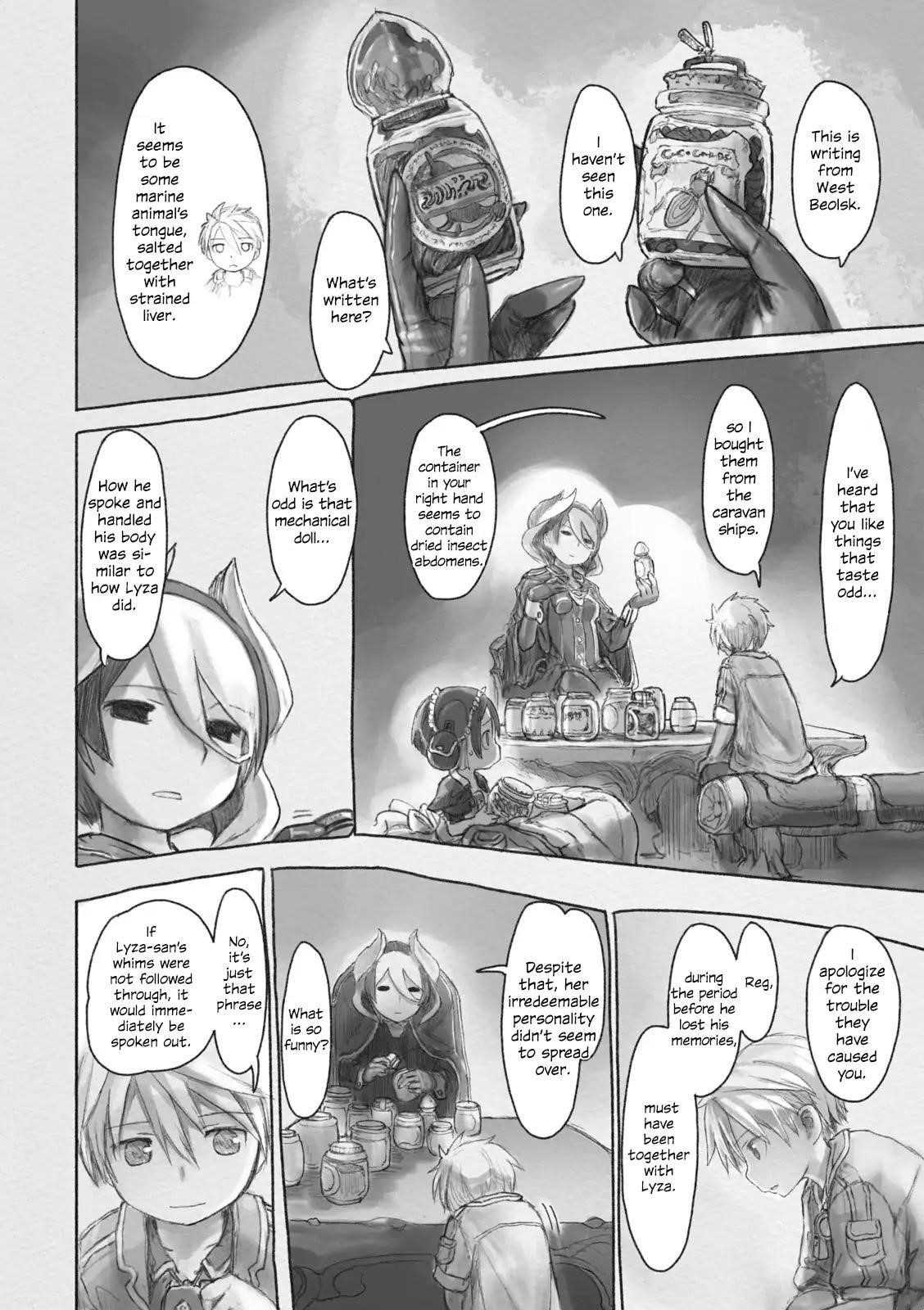 Made in Abyss Chapter 42.2 page 4 - Chapter 42.2: Side Story 3: Jiruo