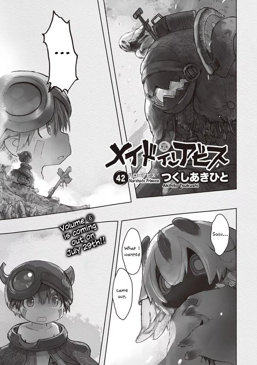 Made in Abyss Chapter 42 page 1 - Chapter 42: Princess of the Hollows