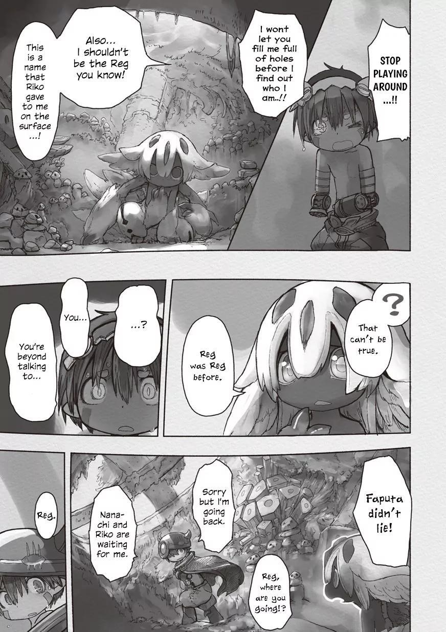 Made in Abyss Chapter 42 page 21 - Chapter 42: Princess of the Hollows