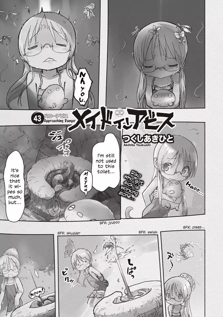 Made in Abyss Chapter 43 page 1 - Chapter 43: Approaching Crisis