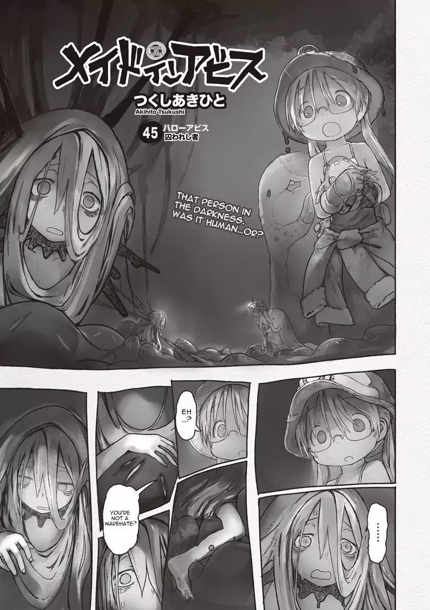 Made in Abyss Chapter 45 page 1 - Chapter 45: Captive