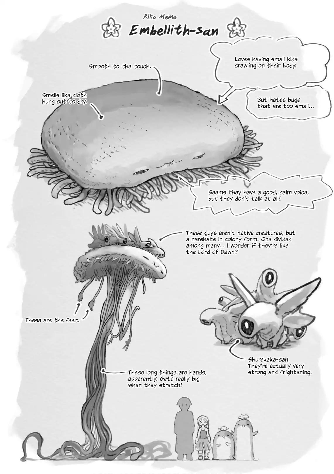 Made in Abyss Chapter 47.5 page 9 - Volume 7 Extras