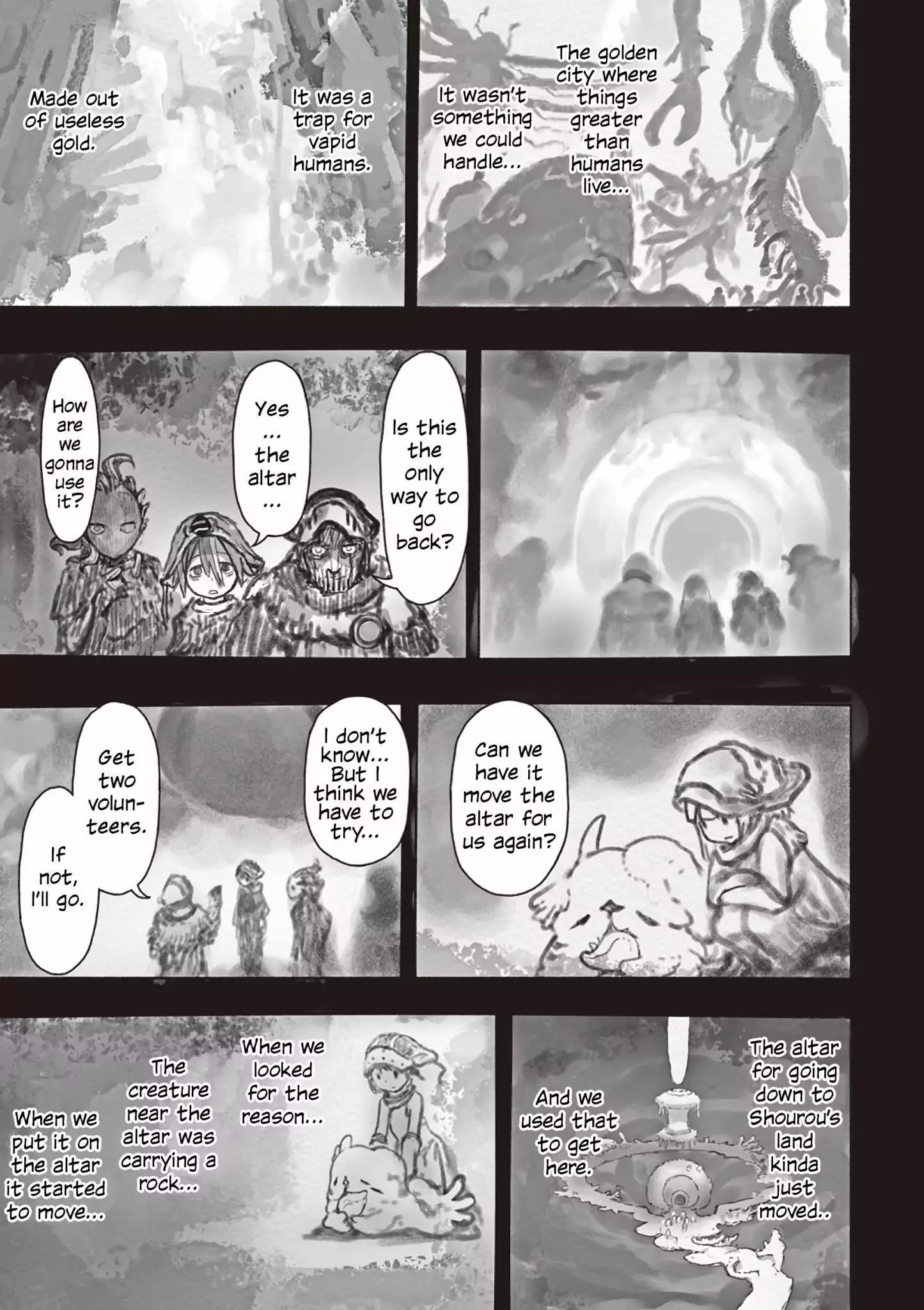 Made in Abyss Chapter 47 page 11 - Chapter 47: The Secret of the Village