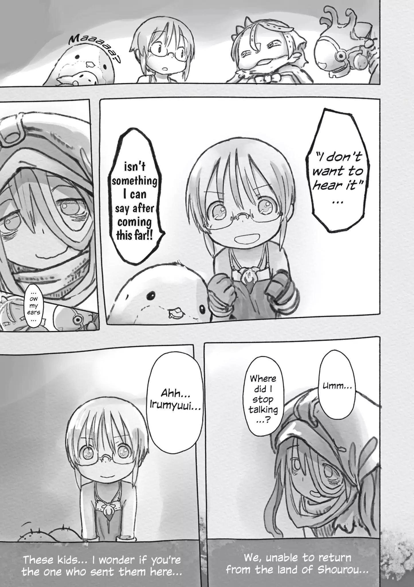 Made in Abyss Chapter 47 page 17 - Chapter 47: The Secret of the Village