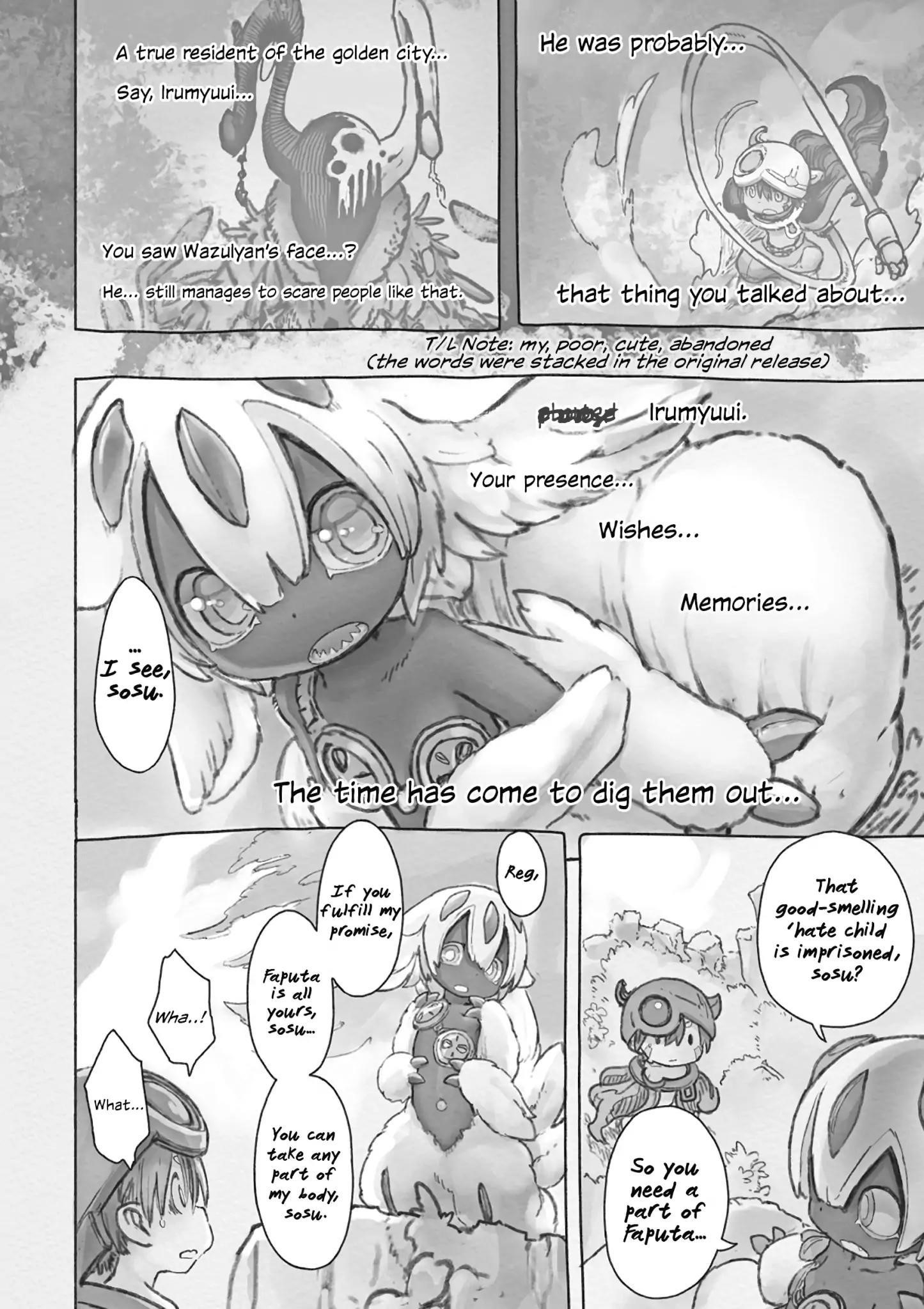 Made in Abyss Chapter 47 page 18 - Chapter 47: The Secret of the Village