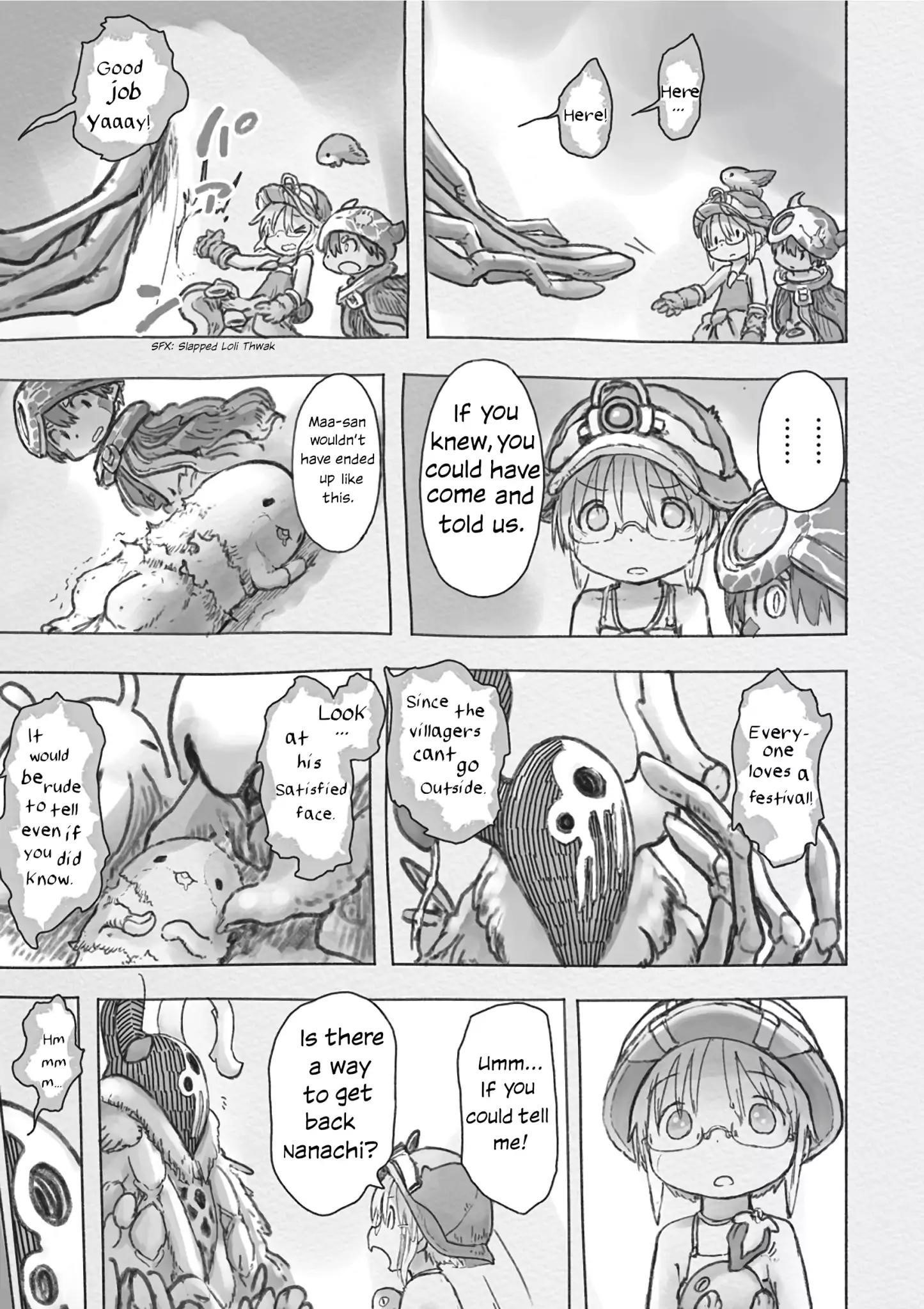 Made in Abyss Chapter 47 page 7 - Chapter 47: The Secret of the Village
