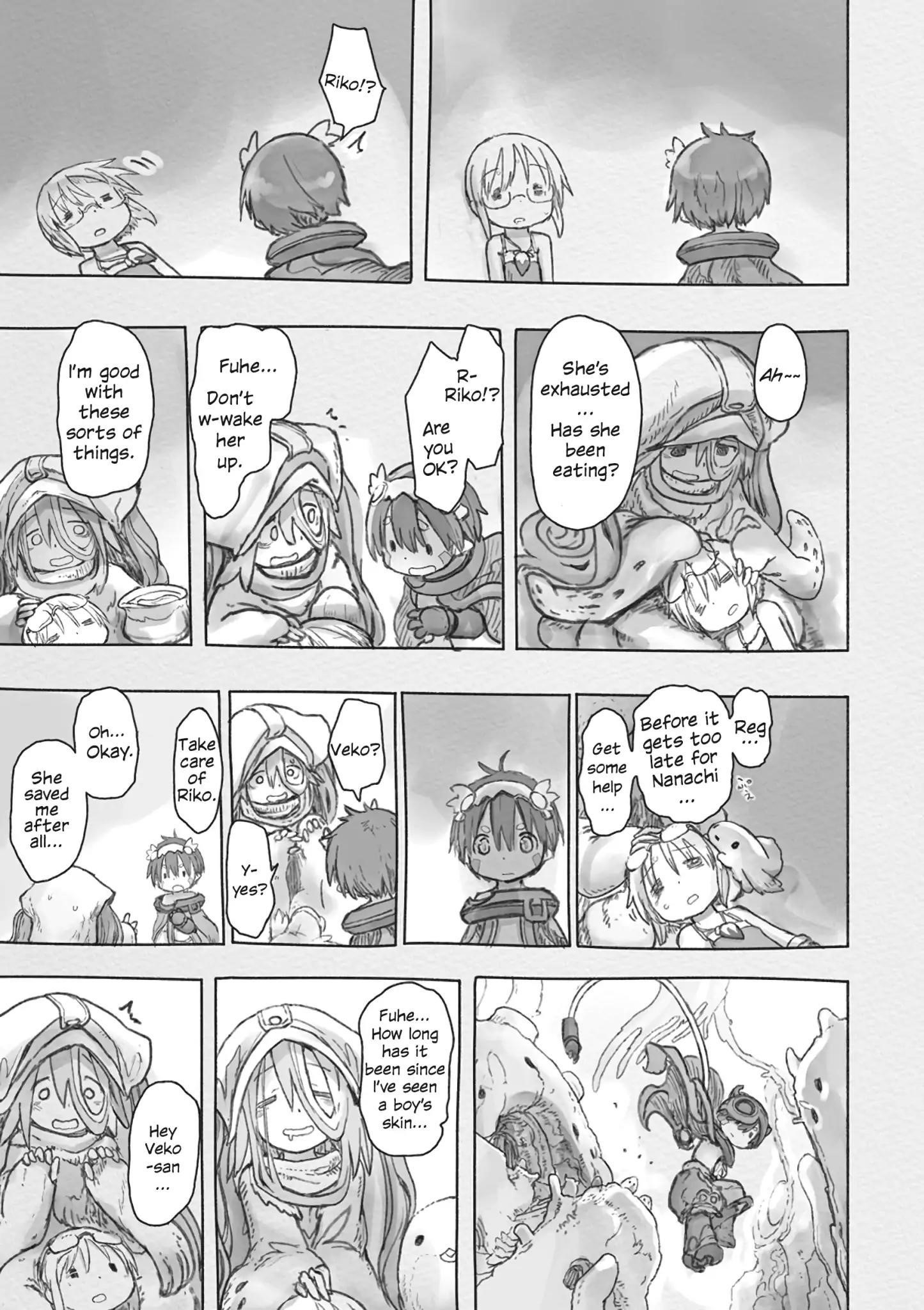Made in Abyss Chapter 47 page 9 - Chapter 47: The Secret of the Village