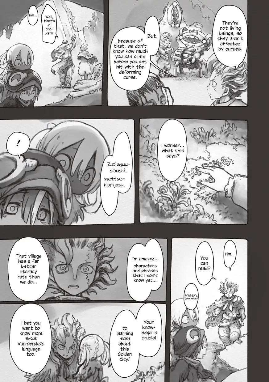 Made in Abyss Chapter 49 page 11 - Chapter 49: The Golden City