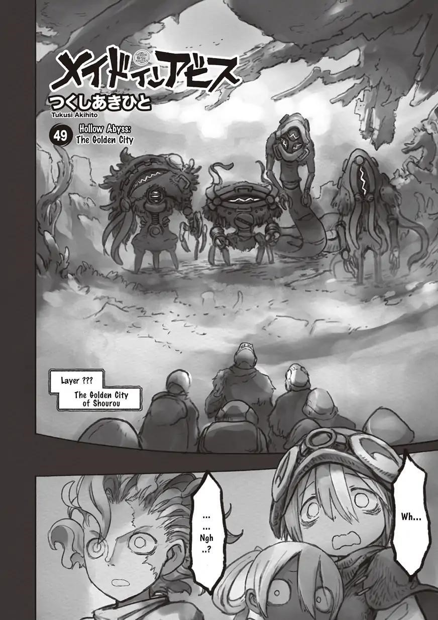 Made in Abyss Chapter 49 page 2 - Chapter 49: The Golden City