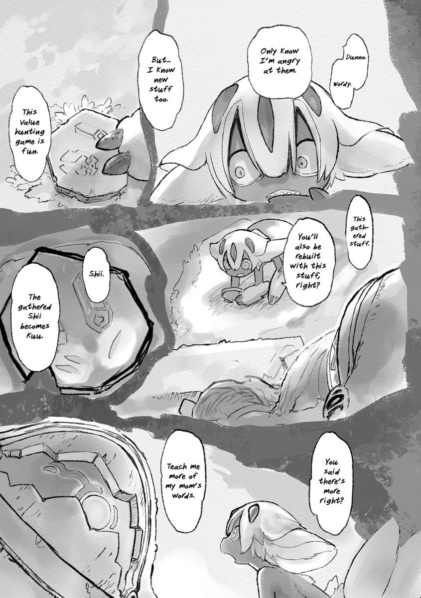 Made in Abyss Chapter 51.5 page 14 - Volume 8 Extras