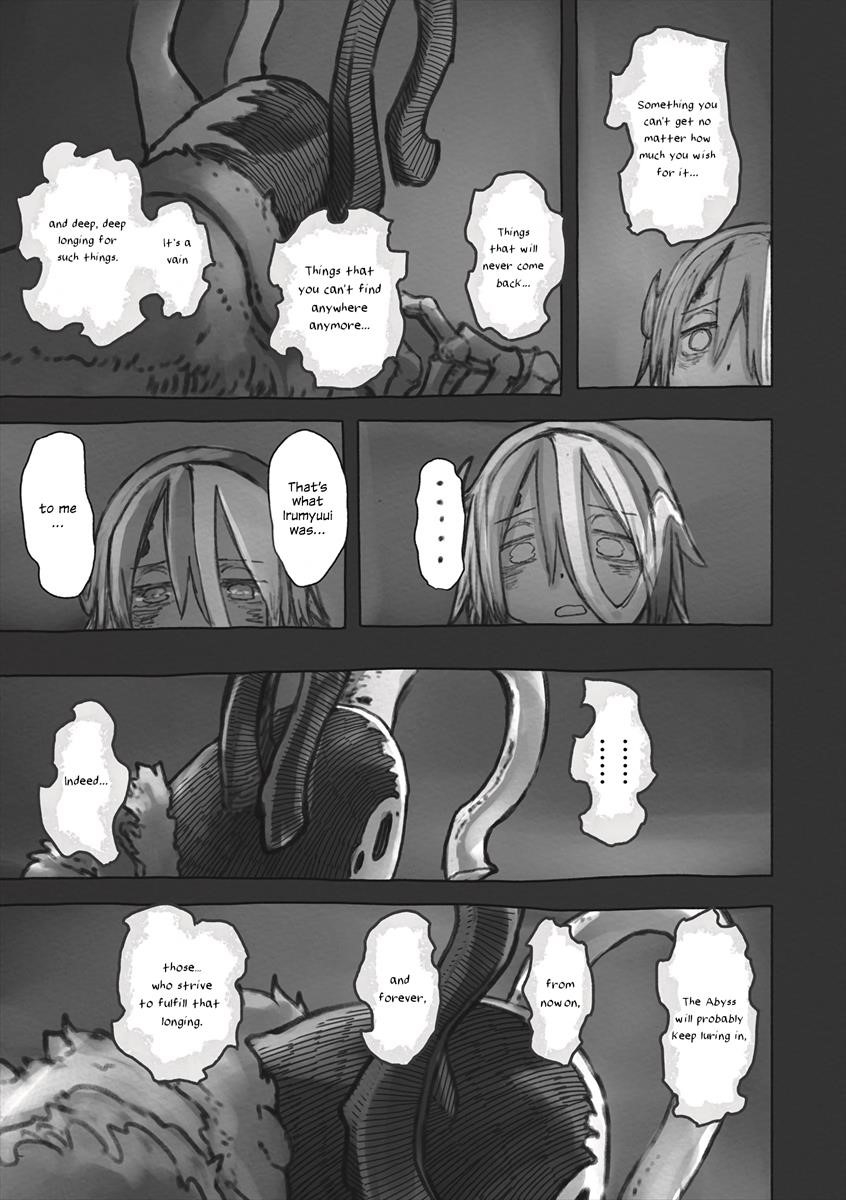 Made in Abyss Chapter 51 page 35 - Chapter 51: The Form the Wish Takes