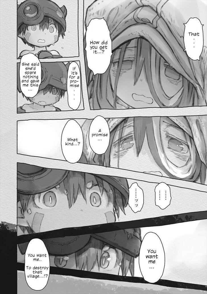 Made in Abyss Chapter 52 page 12 - Chapter 52: Faputa's Promise