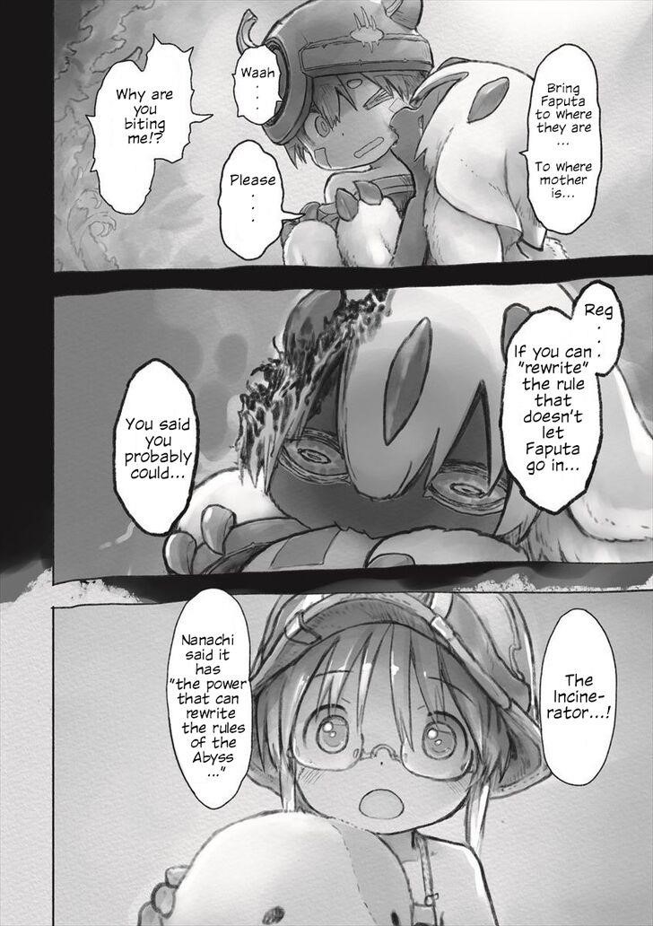 Made in Abyss Chapter 52 page 14 - Chapter 52: Faputa's Promise