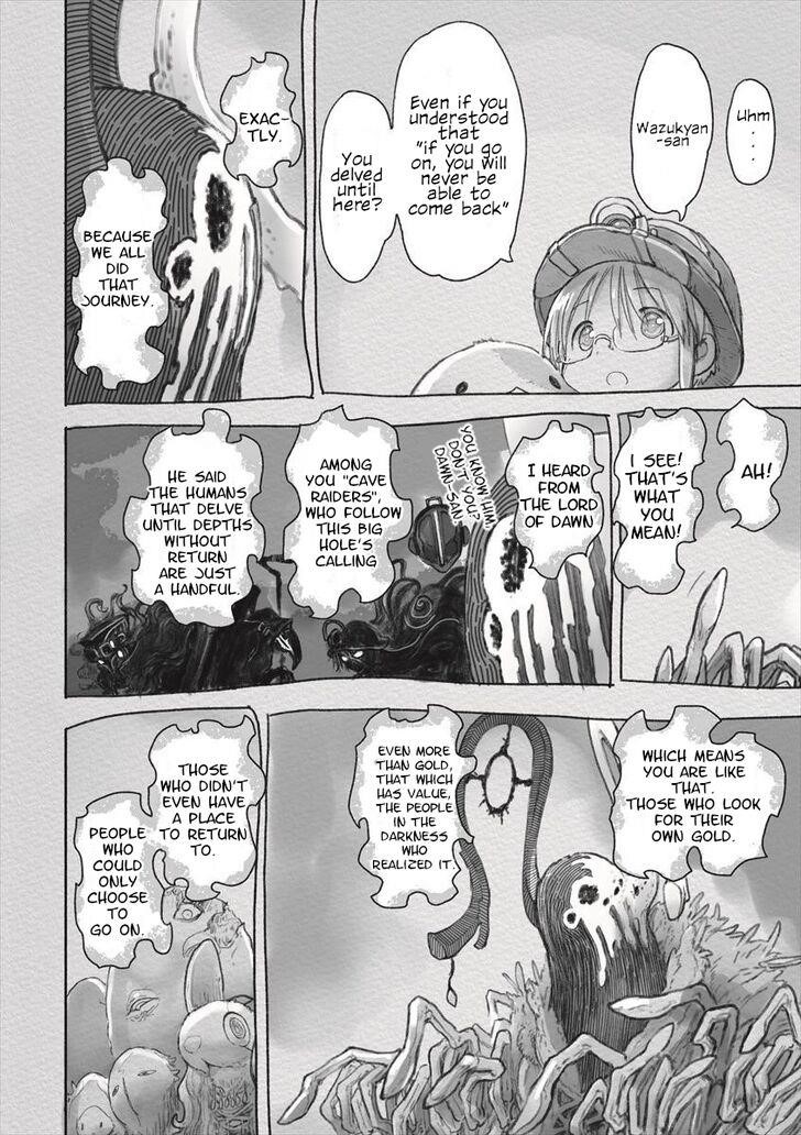 Made in Abyss Chapter 52 page 18 - Chapter 52: Faputa's Promise