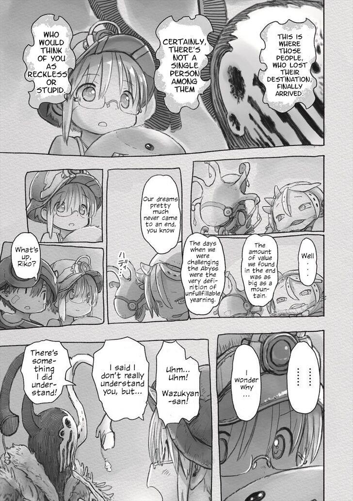 Made in Abyss Chapter 52 page 19 - Chapter 52: Faputa's Promise