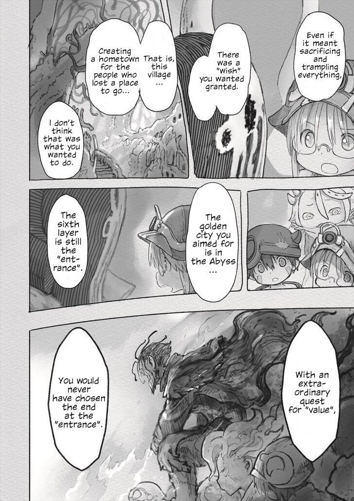 Made in Abyss Chapter 52 page 20 - Chapter 52: Faputa's Promise