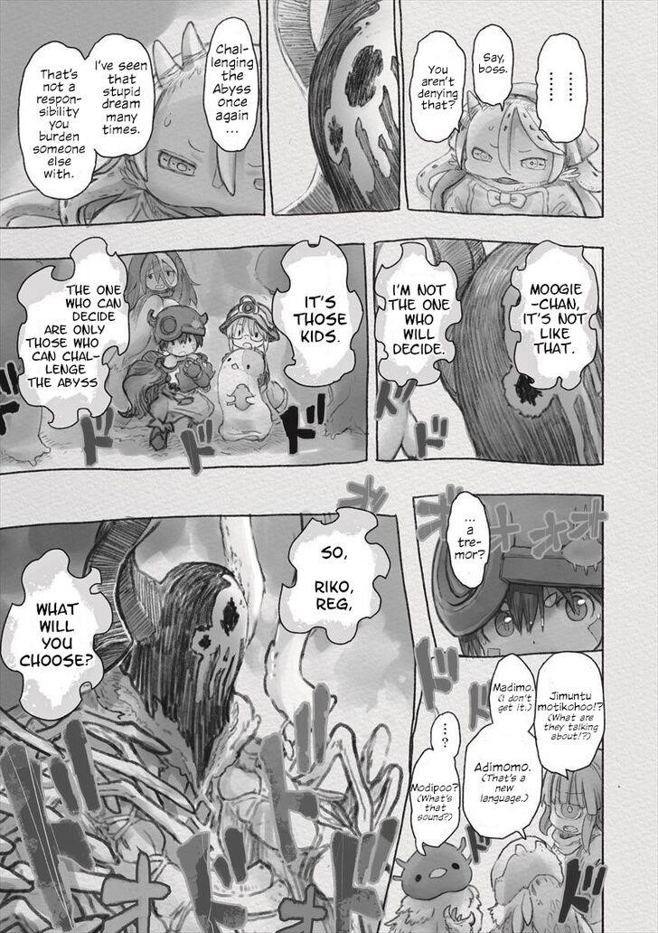 Made in Abyss Chapter 52 page 23 - Chapter 52: Faputa's Promise