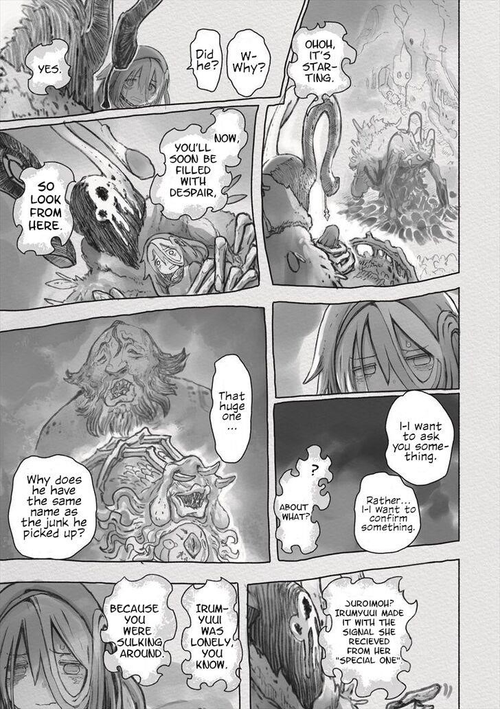 Made in Abyss Chapter 52 page 27 - Chapter 52: Faputa's Promise