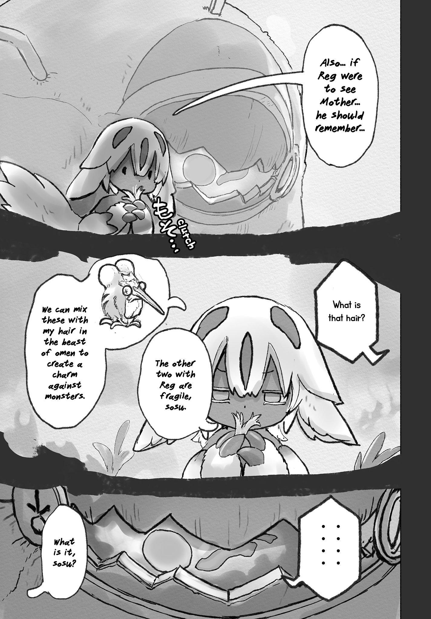 Made in Abyss Chapter 55.5 page 17 - Volume 9 Extras
