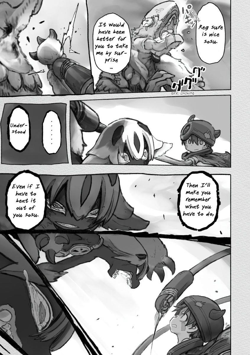 Made in Abyss Chapter 55 page 11 - Chapter 55: Faputa and Reg