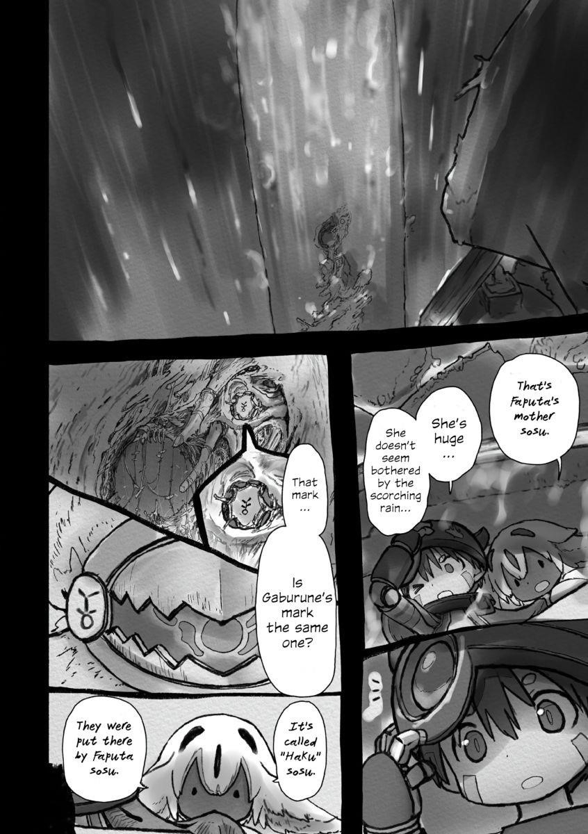 Made in Abyss Chapter 55 page 34 - Chapter 55: Faputa and Reg