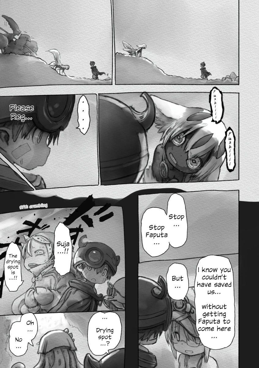 Made in Abyss Chapter 55 page 7 - Chapter 55: Faputa and Reg