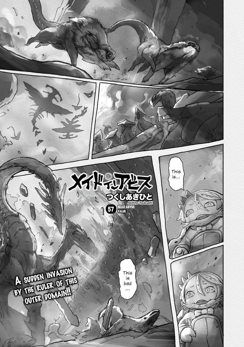 Made in Abyss Chapter 57 page 1 - Chapter 57: Value