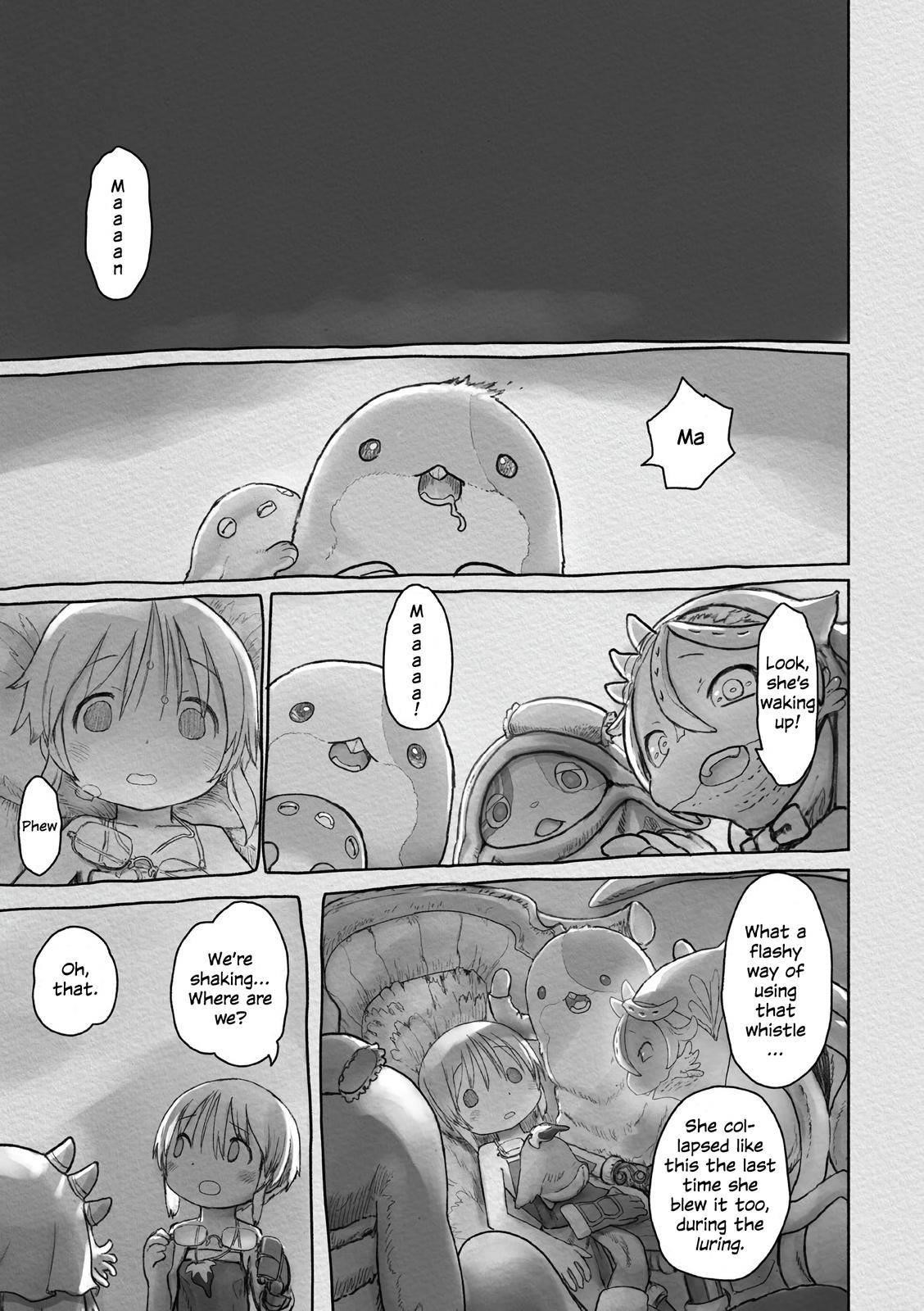 Made in Abyss Chapter 58 page 11 - Chapter 58: Toward the Path of Fire