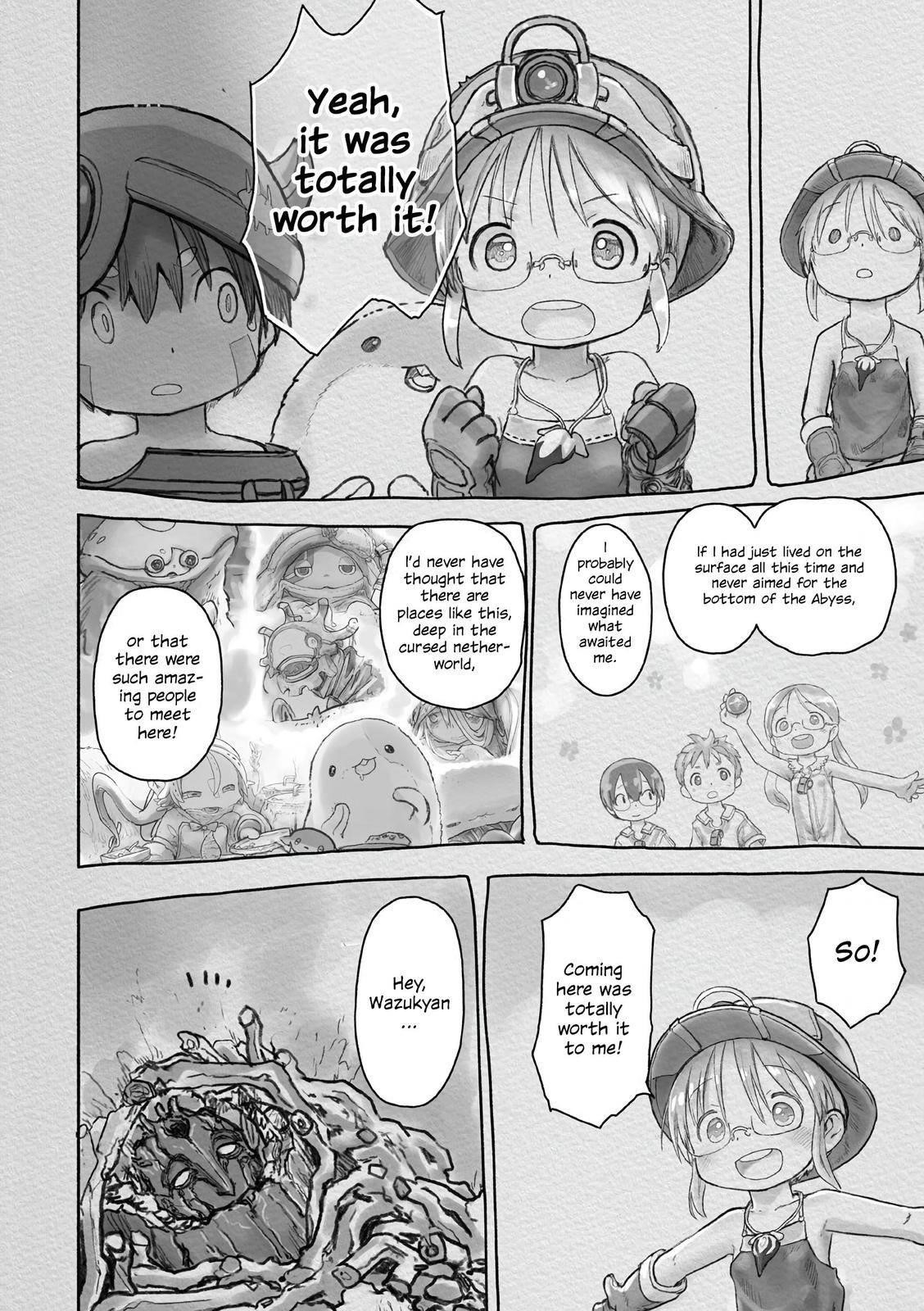 Made in Abyss Chapter 58 page 16 - Chapter 58: Toward the Path of Fire