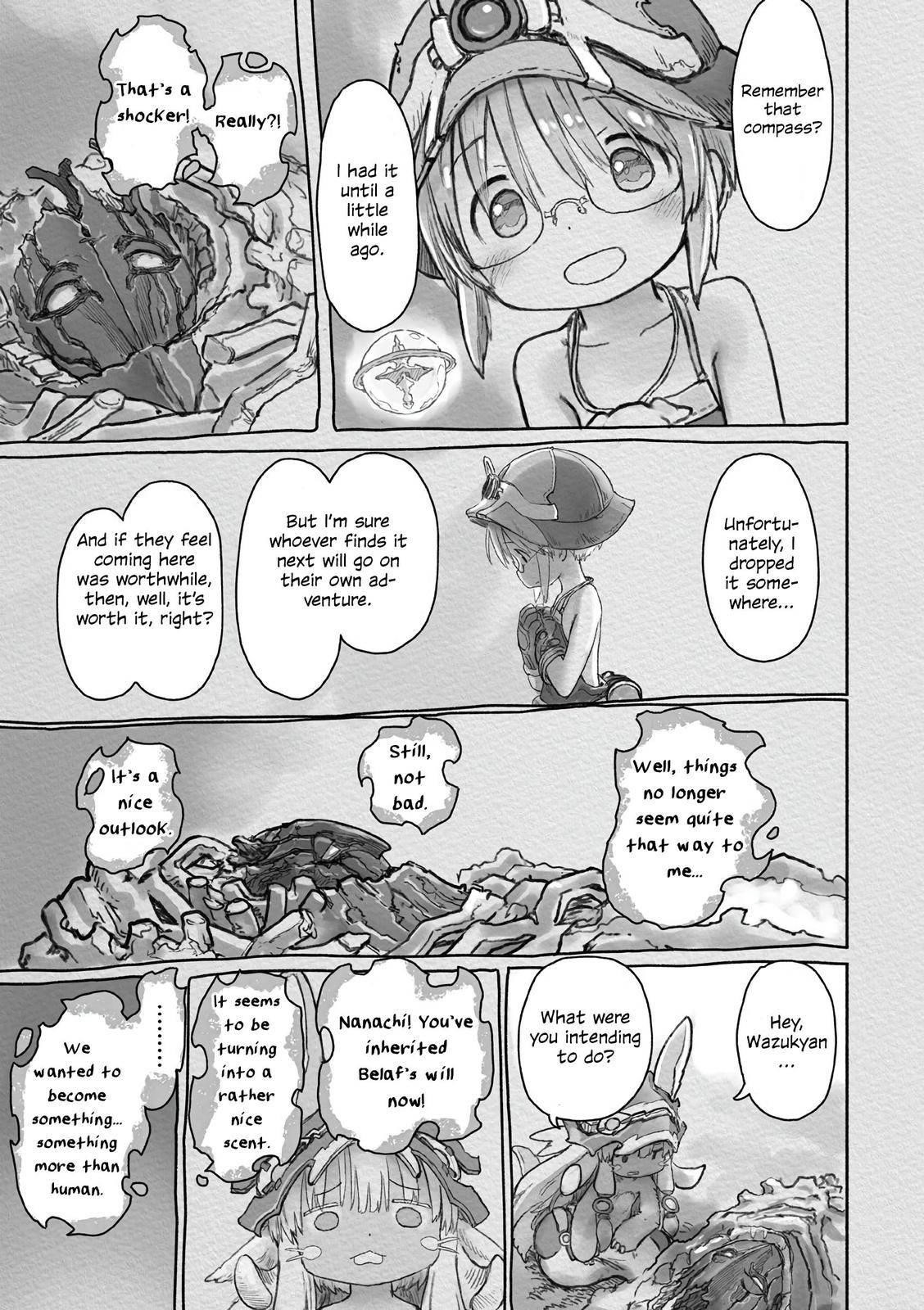 Made in Abyss Chapter 58 page 17 - Chapter 58: Toward the Path of Fire