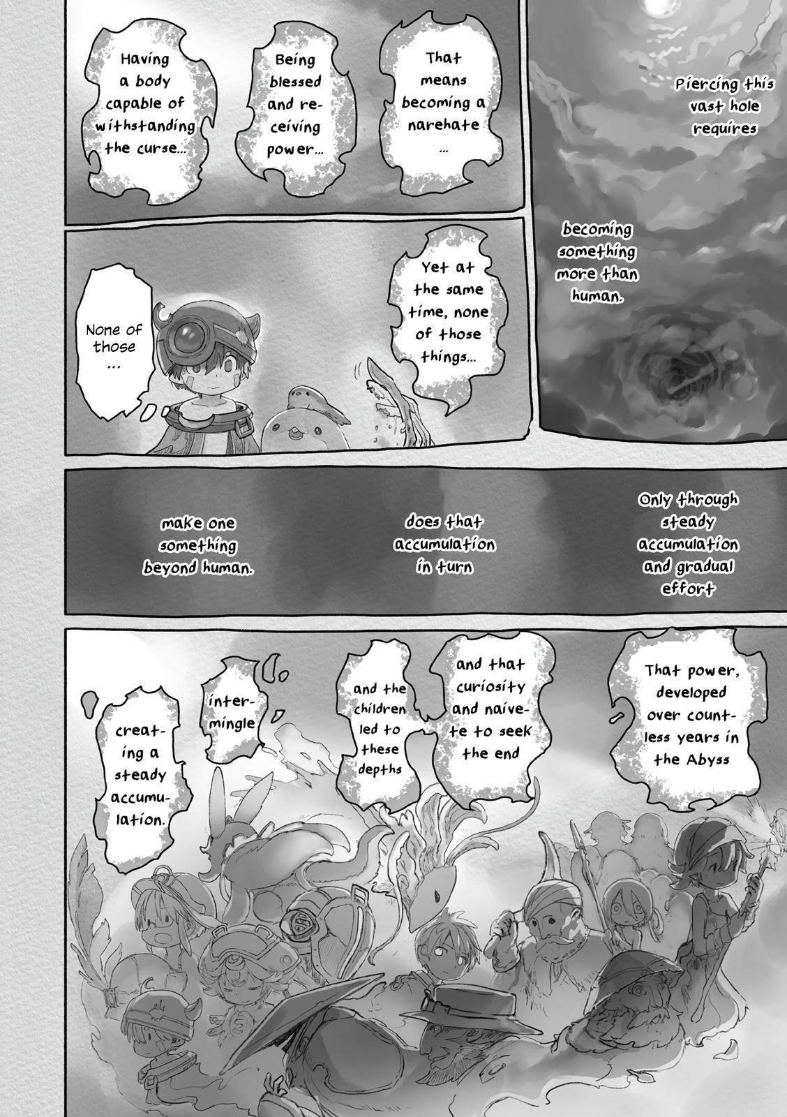 Made in Abyss Chapter 58 page 18 - Chapter 58: Toward the Path of Fire