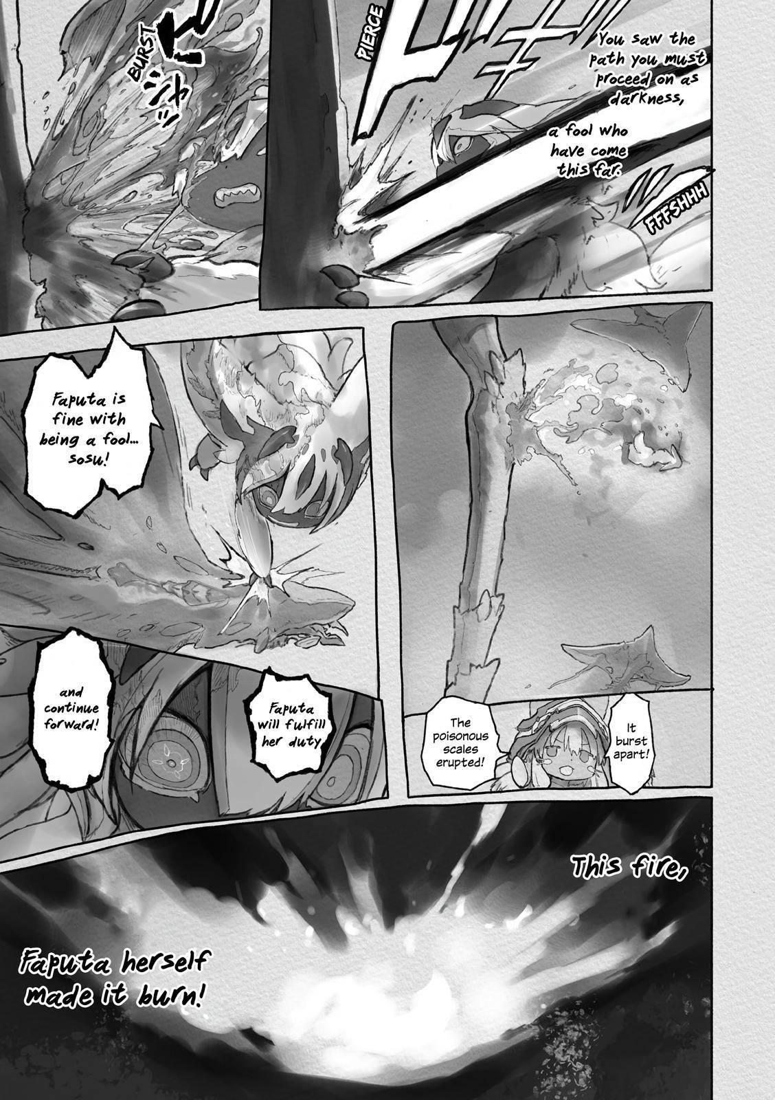 Made in Abyss Chapter 58 page 9 - Chapter 58: Toward the Path of Fire