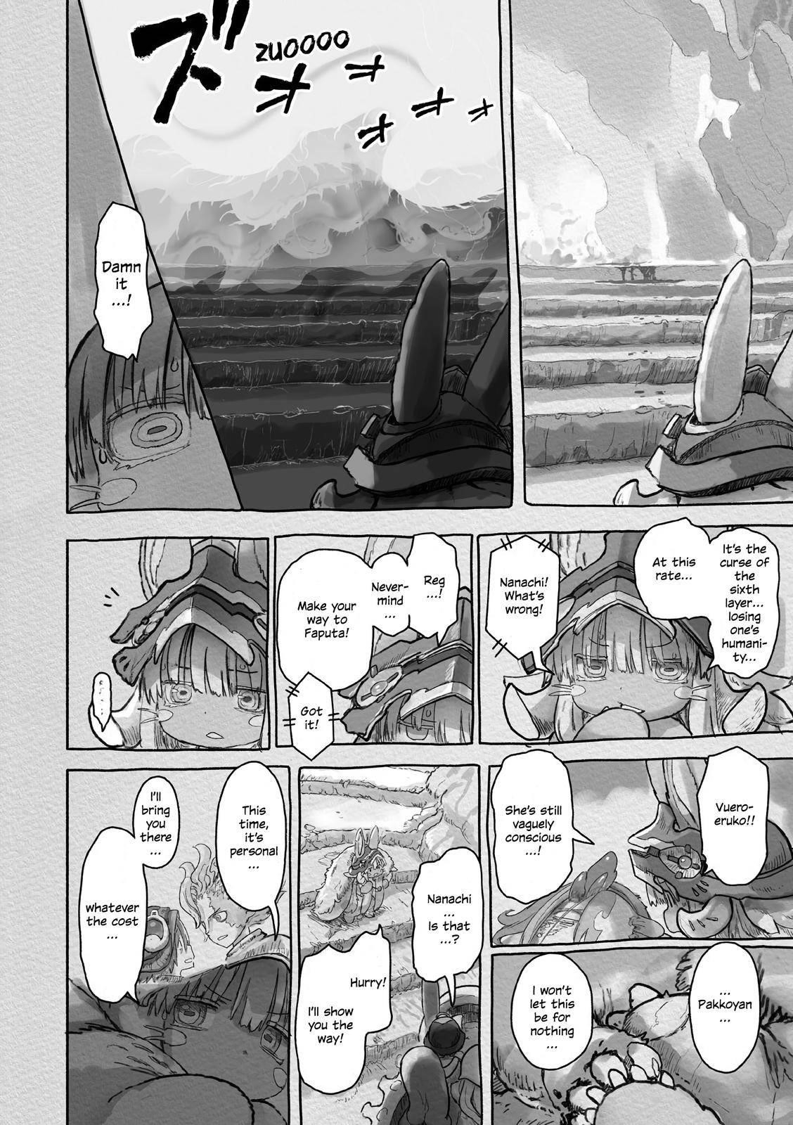 Made in Abyss Chapter 59 page 10 - Chapter 59: Warm Darkness