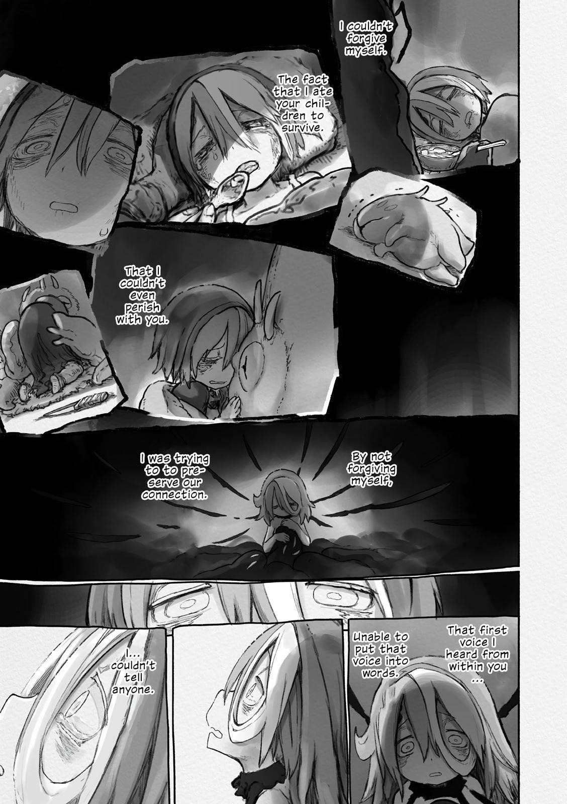 Made in Abyss Chapter 59 page 27 - Chapter 59: Warm Darkness